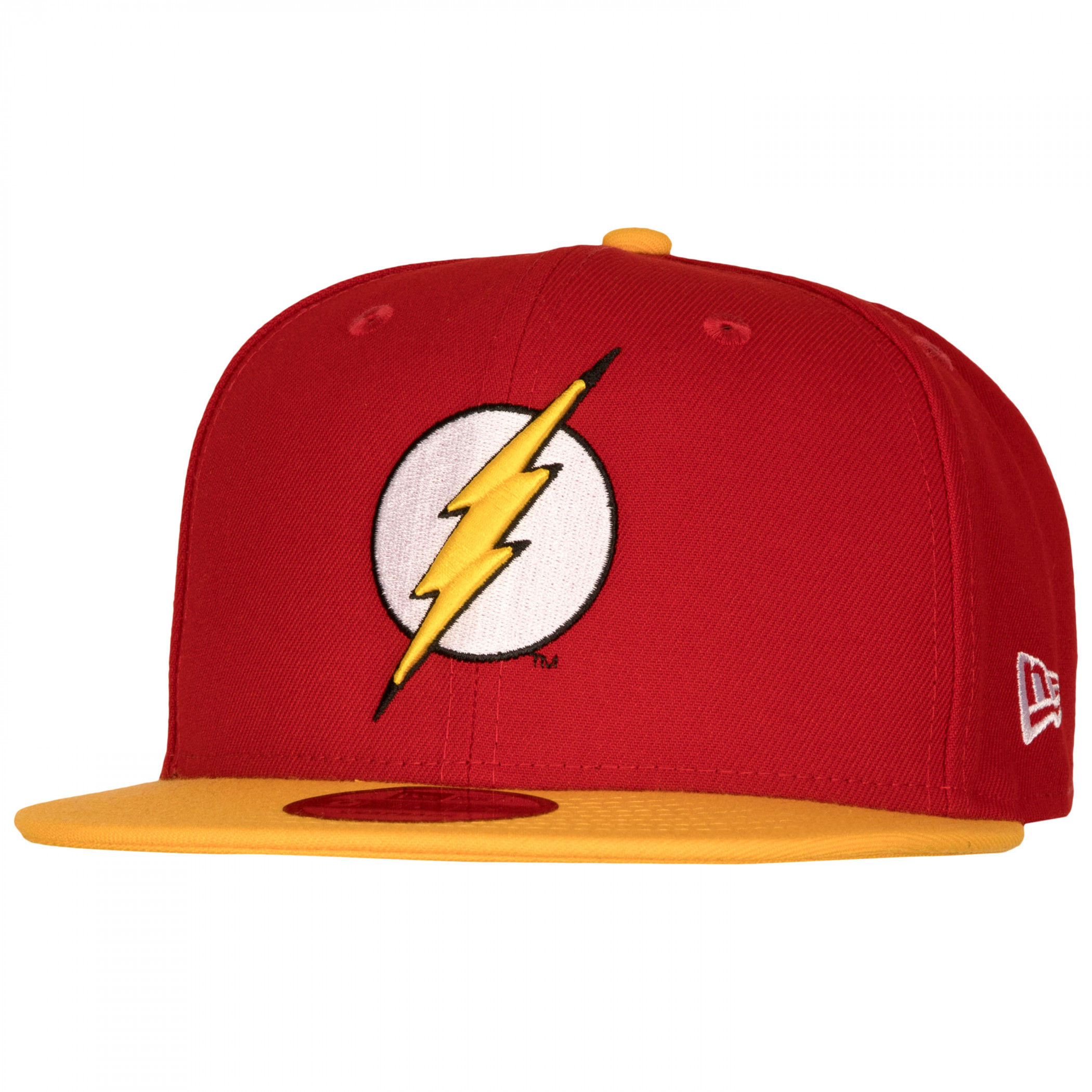 The Flash Classic Logo Red and Yellow New Era 9Fifty Adjustable Hat